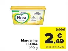 Oferta de Flora - Margarina por 2,49€ en Carrefour Market