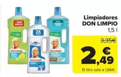 Oferta de Don Limpio - Limpiadores por 2,49€ en Carrefour Market