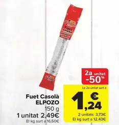 Oferta de Elpozo - Fuet Casola por 2,49€ en Carrefour Market