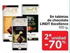 Oferta de Lindt - En Tabletas De Chocolate Excellence en Carrefour Market