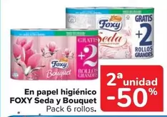 Oferta de Foxy - En Papel Higienico Seda Y Bouquet en Carrefour Market