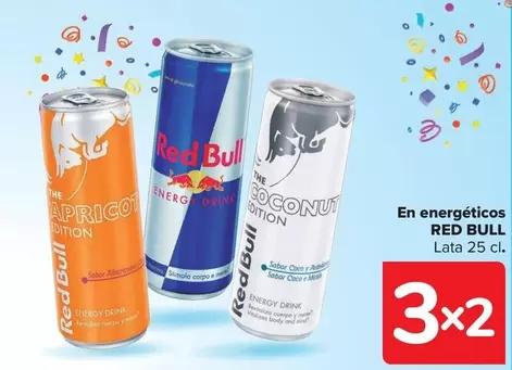 Oferta de Red Bull - En Energéticos en Carrefour Market