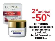 Oferta de L'Oréal - En Todos Los Productos Para El Tratamiento Y Cuidado Facial Femenino en Carrefour Market