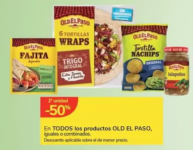 Oferta de Old El Paso - En Todos Los Productos en Carrefour Express