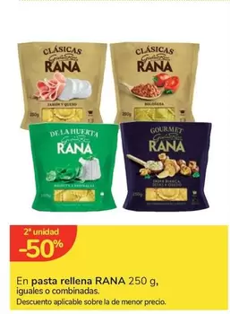 Oferta de Rana - En pasta rellena en Carrefour Express