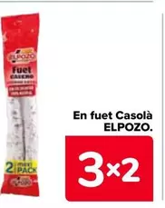 Oferta de Elpozo - En Fuet Casero  en Carrefour