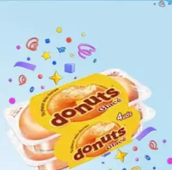Oferta de Donuts - En Glacé Y Bombón Pack 4 Unidades en Carrefour