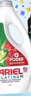 Oferta de En Todos Los Detergentes Cápsulas Ariel Y Detergentes Líquidos Ariel Sensaciones Y Quitamanchas Y Perlas Lenor Unstoppables en Carrefour