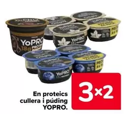 Oferta de Yopro - En Proteicos Cuchara Y Pudding en Carrefour