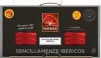 Oferta de Navidul - Maletín De Jamón O Paleta De Cebo 50% Raza Ibérica  por 39€ en Carrefour