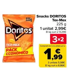 Oferta de Doritos - Snack Tex-mex en Carrefour
