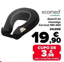 Oferta de Ecomed - Masajeador Cervical NM A65 por 19,9€ en Carrefour