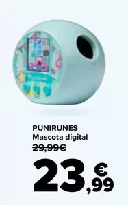 Oferta de Punirunes - Mascota Digital por 23,99€ en Carrefour