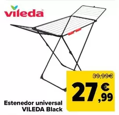Oferta de Vileda - Tendedero Universal  Black por 27,99€ en Carrefour