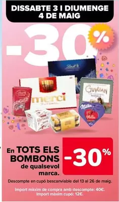 Oferta de En Todas Los Bombones De Cualquier Marca en Carrefour