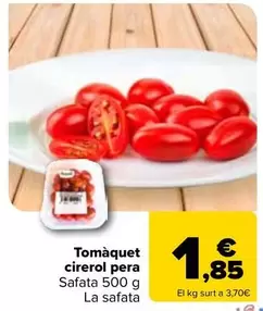 Oferta de Tomate Cherry Pera por 1,85€ en Carrefour