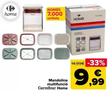 Oferta de Carrefour Home - Mandolina Multifunción por 9,99€ en Carrefour