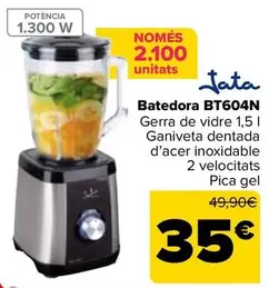 Oferta de Jata - Batidora BT604N por 35€ en Carrefour