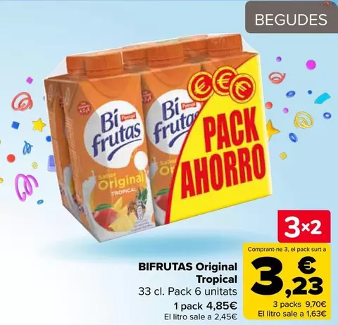 Oferta de Bifrutas - Original Tropical en Carrefour