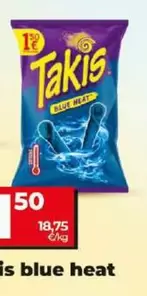 Oferta de Takis - Blue Heat  por 1,5€ en Dia