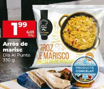 Oferta de Dia Al Punto - Arroz De Marisco  por 1,99€ en Dia