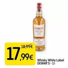 Oferta de Dewar's - Whisky White Label por 17,99€ en Dialprix