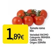 Oferta de Tomate Rama por 1,89€ en Dialprix
