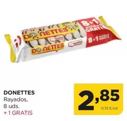 Oferta de Donettes - Rayados por 2,85€ en Alimerka