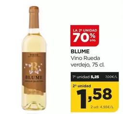 Oferta de Blume - Vino Rueda verdejo por 5,25€ en Alimerka