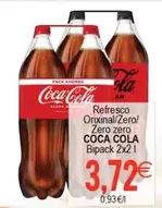 Oferta de Coca-Cola - Refresco Original/Zero/Zero Zero por 3,72€ en Plenus Supermercados