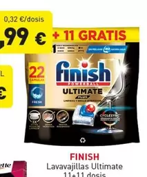 Oferta de Finish - Lavavajillas Ultimate por 6,99€ en Hiperber