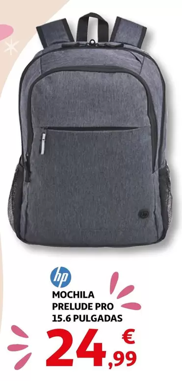 Oferta de HP - Mochila Prelude Pro 15.6 Pulgadas por 24,99€ en Alcampo