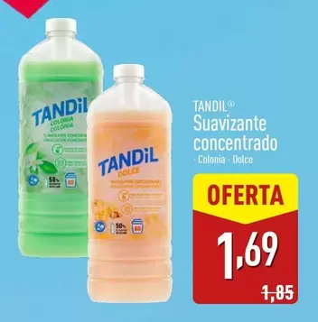 Oferta de Tandil - Suavizante Concentrado por 1,69€ en ALDI