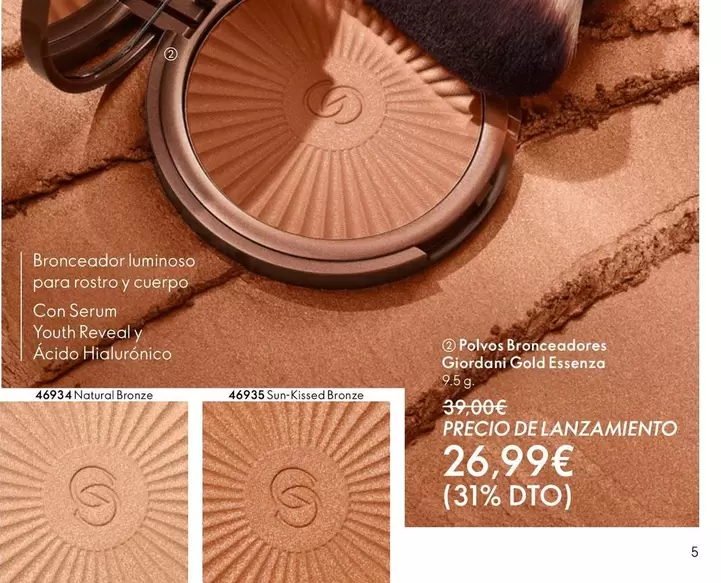 Oferta de Bronceador Luminoso Para Rostro Y Cuerpo por 26,99€ en Oriflame