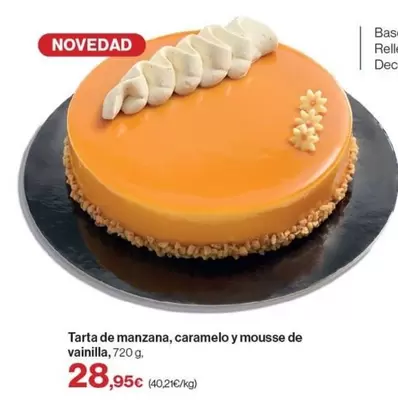 Oferta de Caramelo - Tarta De Manzana,  Y Mousse De Vainilla por 28,95€ en El Corte Inglés