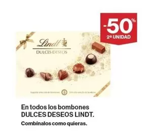 Oferta de Lindt - En Todos Los Bombones en El Corte Inglés
