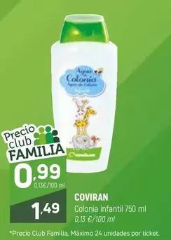 Oferta de Coviran - Colonia Infantil por 1,49€ en Coviran