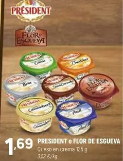Oferta de Président - Queso En Crema por 1,69€ en Coviran