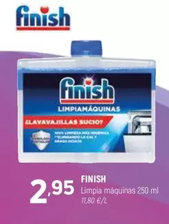 Oferta de Finish - Limpia Maquinas por 2,95€ en Coviran