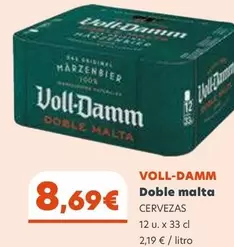 Oferta de Voll-Damm - Doble Malta por 8,69€ en Coviran