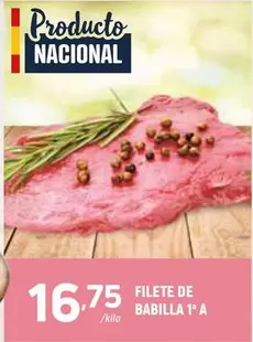 Oferta de Filete De Babilla 1 A por 16,75€ en Coviran
