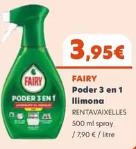 Oferta de Fairy - Poder 3 En 1 Llimona por 3,95€ en Coviran