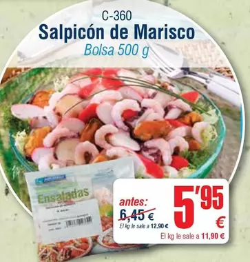 Oferta de Salpicón De Marisco por 5,95€ en Abordo