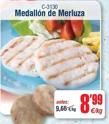 Oferta de Medallon De Merluza por 8,99€ en Abordo