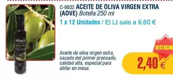 Oferta de Aceite De Oliva Virgen Extra por 2,4€ en Abordo