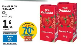 Oferta de Orlando - Tomate Frito por 1,95€ en E.Leclerc