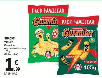 Oferta de Risi - Snacks por 1,39€ en E.Leclerc