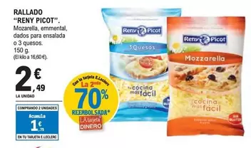 Oferta de Reny Picot - Rallado por 2,49€ en E.Leclerc