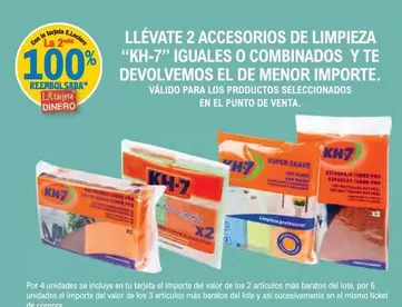Oferta de KH-7 - Llevate 2 Accesorios De Limpieza  en E.Leclerc