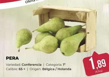 Oferta de Origen - Pera por 1,89€ en SPAR Gran Canaria